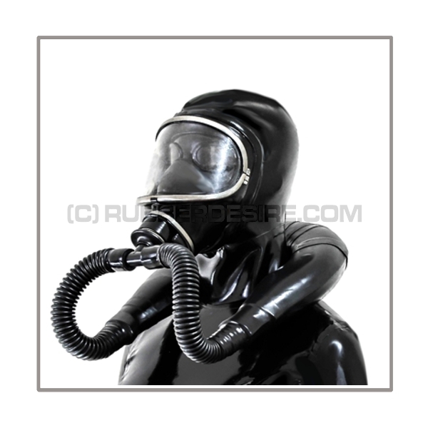 Sample with a gasmaskhood
